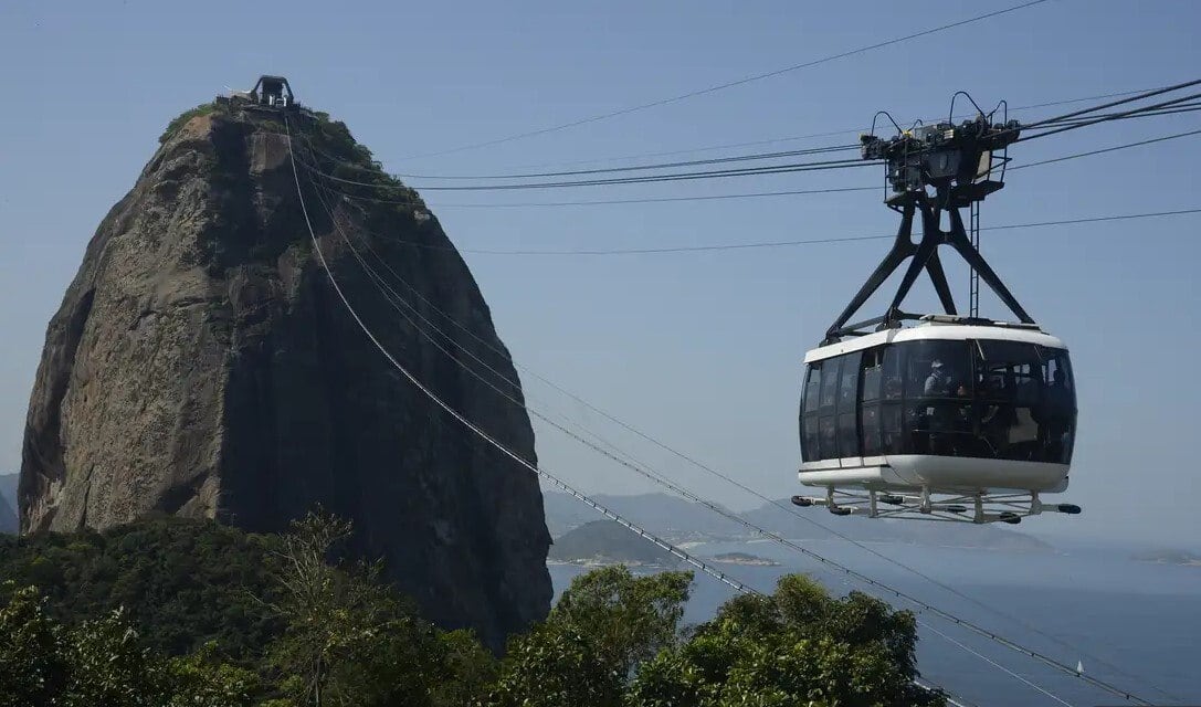 Teleférico do Pão de Açúcar foi inaugurado em 2012
