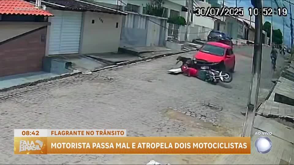 Motorista perde controle e atropela motociclista em Limoeiro (PE)
