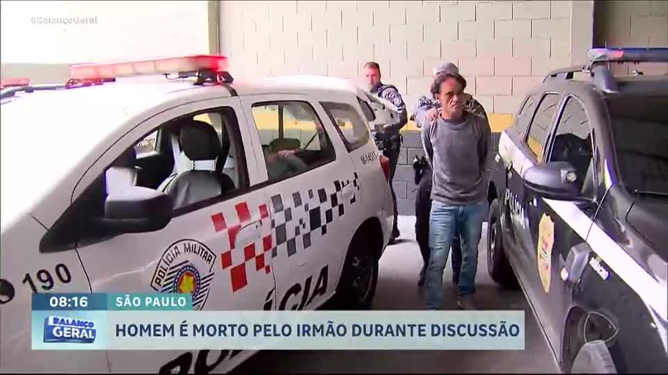 Homem é preso após matar irmão com esquizofrenia em Osasco (SP)