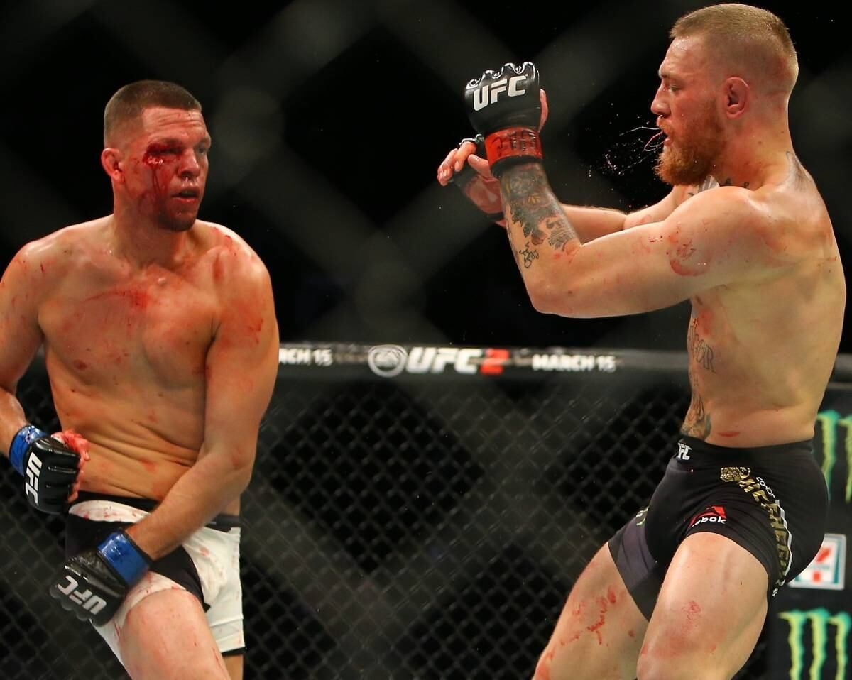 6 - Nata Diaz

O irmão de Nick, Nate já segue o mesmo caminho. Após a vitória de Nate contra McGregor, a situação ficou ainda pior... 