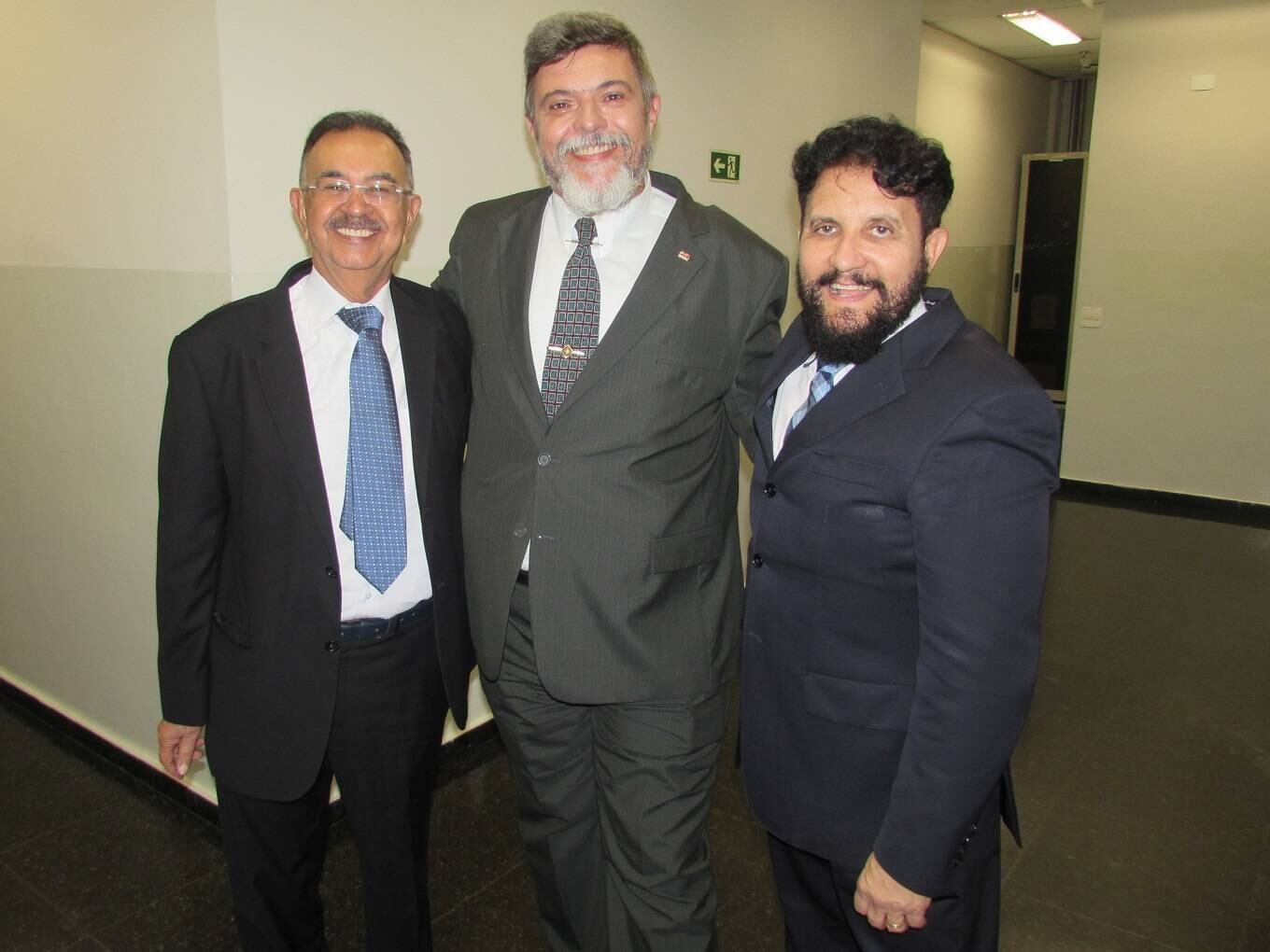 Percival de Souza, Antônio Duarte e Zacarias Pagnanelli