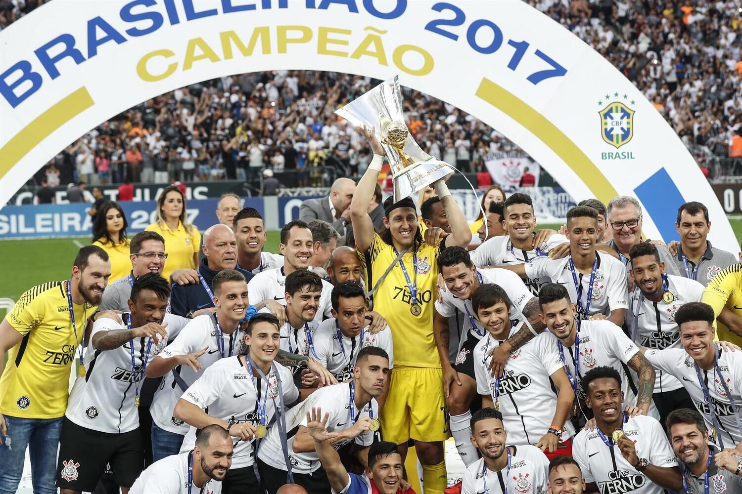 Brasileirão 2017
Campeão do 1º turno: Corinthians
Campeão: Corinthians