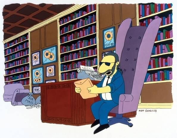 Ringo Starr

Em 1991, o baterista dos Beatles foi retratado em um episódio respondendo todas as cartas dos fãs, nem que isso levasse 20 anos. Mas em 2008, o músico perdeu a paciência e pediu para os fãs pararem de enviar cartas ou pedir fotos autografadas


