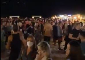 Festa na areia de Jericoacoara