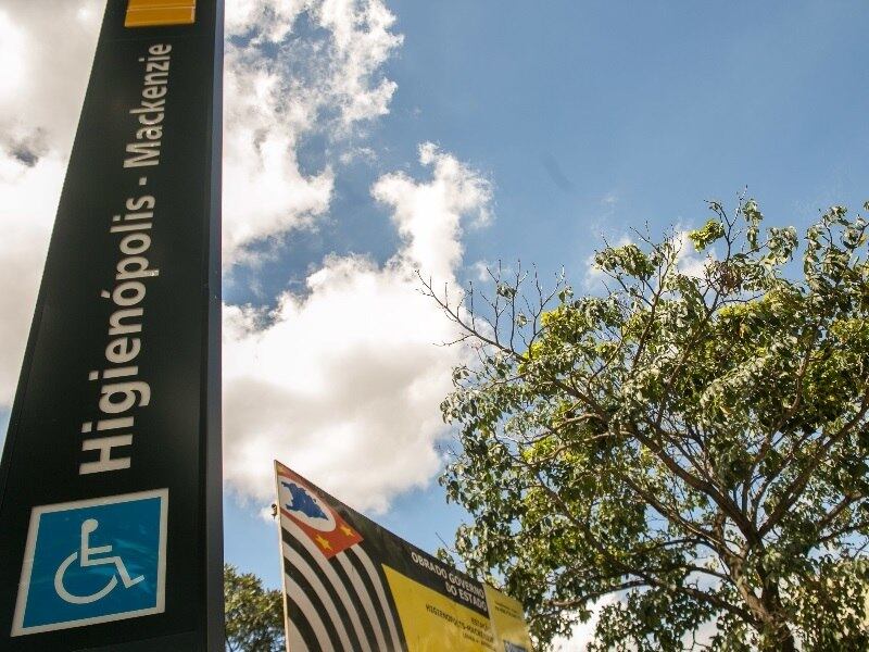 Estação fica localizada na rua da Consolação, 1050