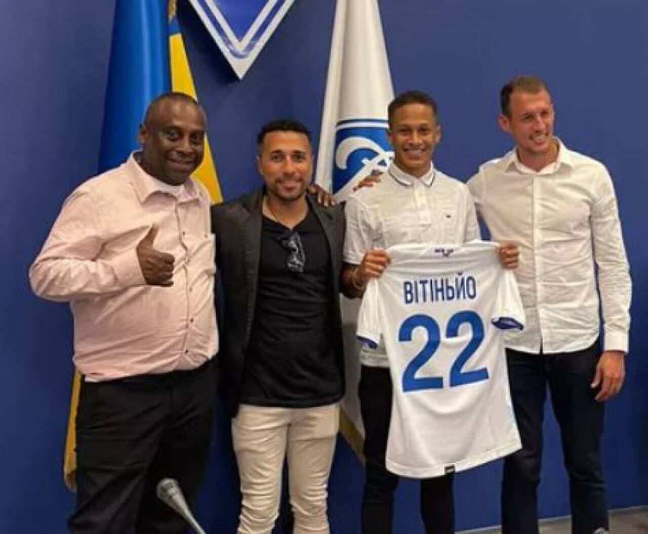 Vitinho - brasileiro - atacante - 22 anos - Dínamo de Kiev (UCR) - contrato até 30/06/2026 - valor de mercado: 5 milhões de euros (R$ 28,4 milhões)