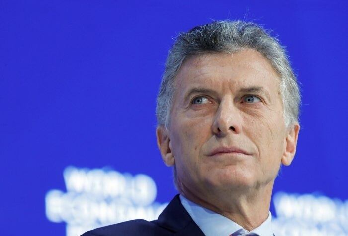 Macri falou em sessão do Fórum Econômico Mundial