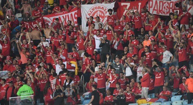 Os abnegados do "Colorado", no Maracanã