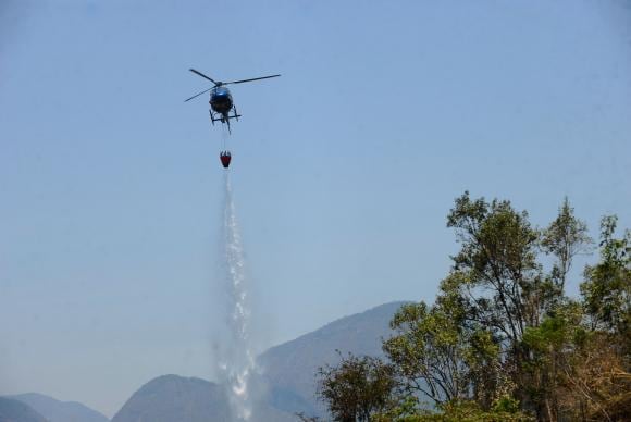 As bolsas são capazes de carregar até 1.600 litros d'água