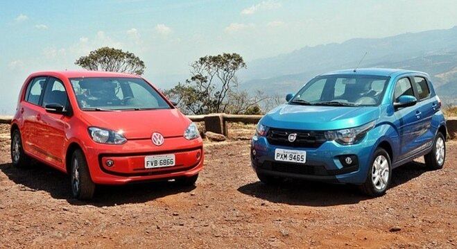 Up já passou pelo crivo do LatinNCAP e recebeu cinco estrelas; Mobi ainda não fez os crashtests