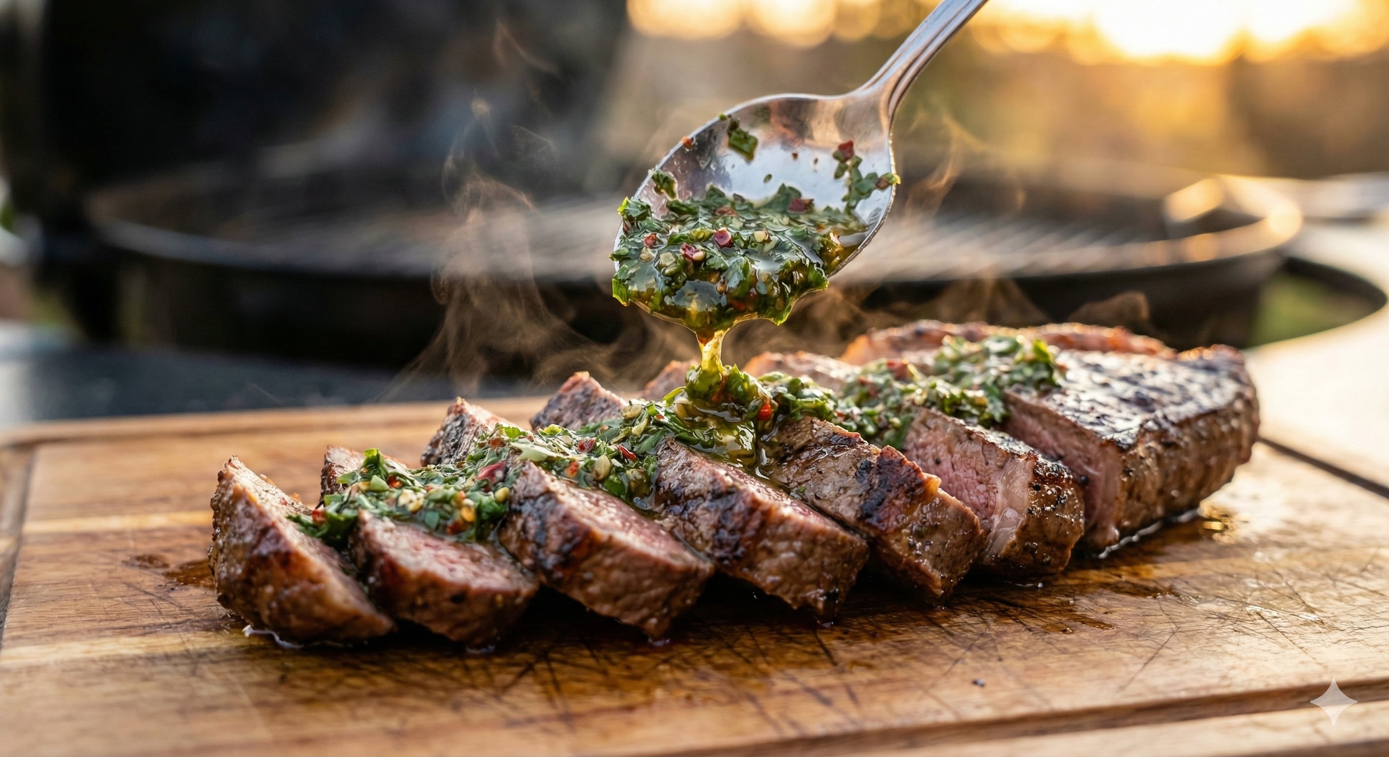 Molho chimichurri para carnes