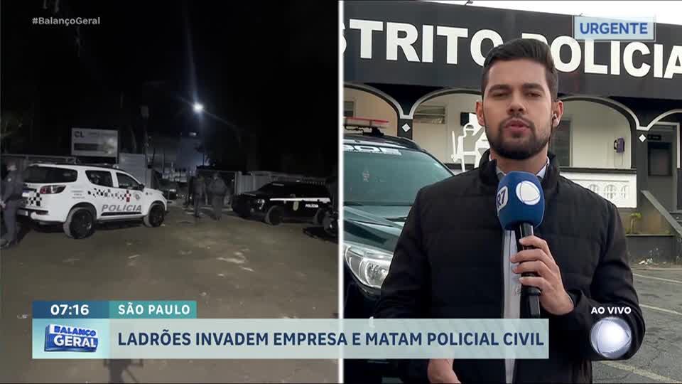 Ladrões invadem galpão e matam policial na Grande São Paulo
