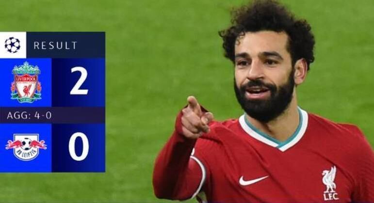 Salah, cada vez mais o astro do Liverpool