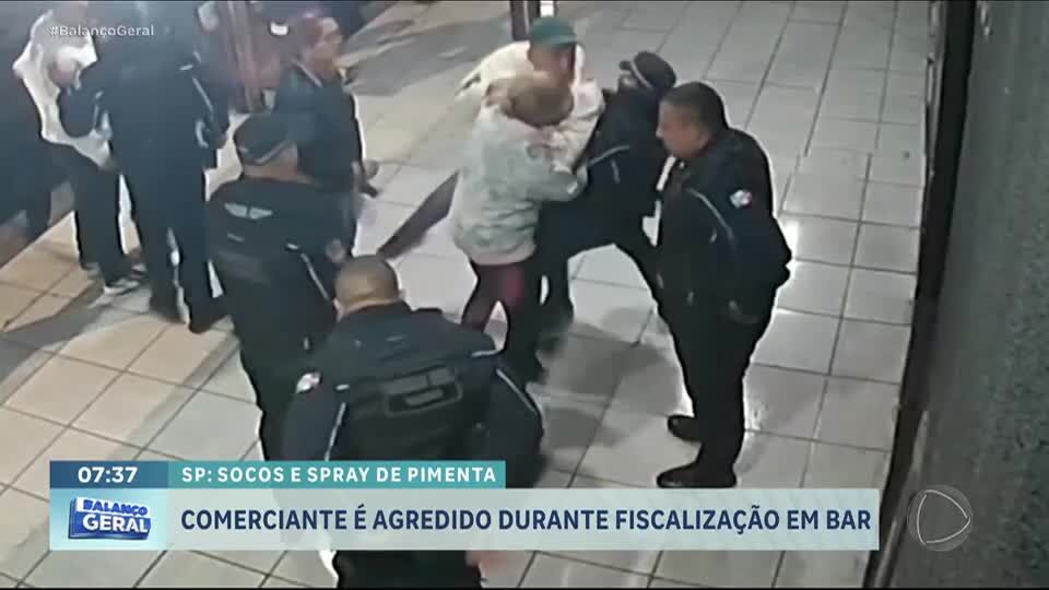 Comerciante é agredido por agentes da Guarda Municipal durante fiscalização em Osasco