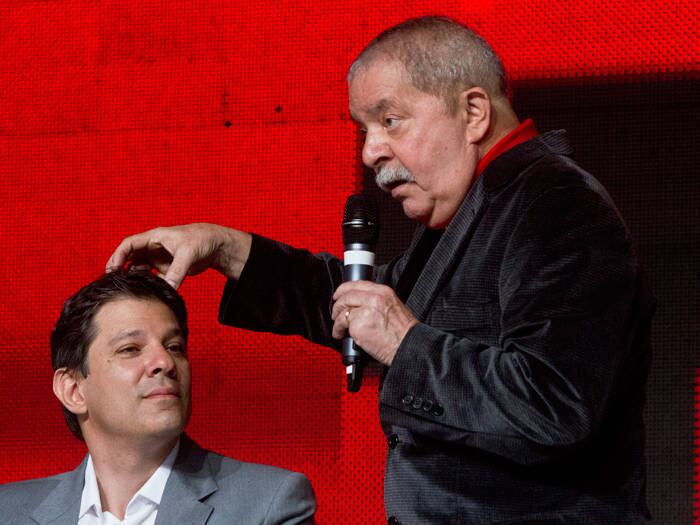 Lula gruda rejeição de 73% dos eleitores em seu candidato