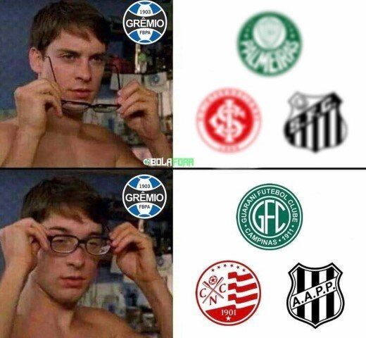 Brasileirão: próximo de rebaixamento para Série B, Grêmio sofre com os memes na web.