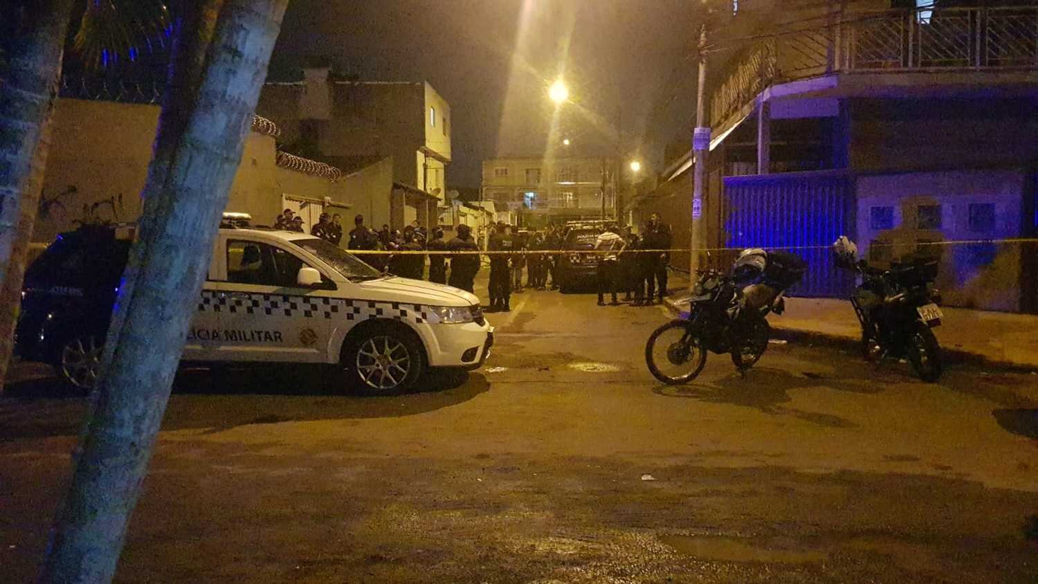 PM levou um tiro na boca durante tiroteio no DF
