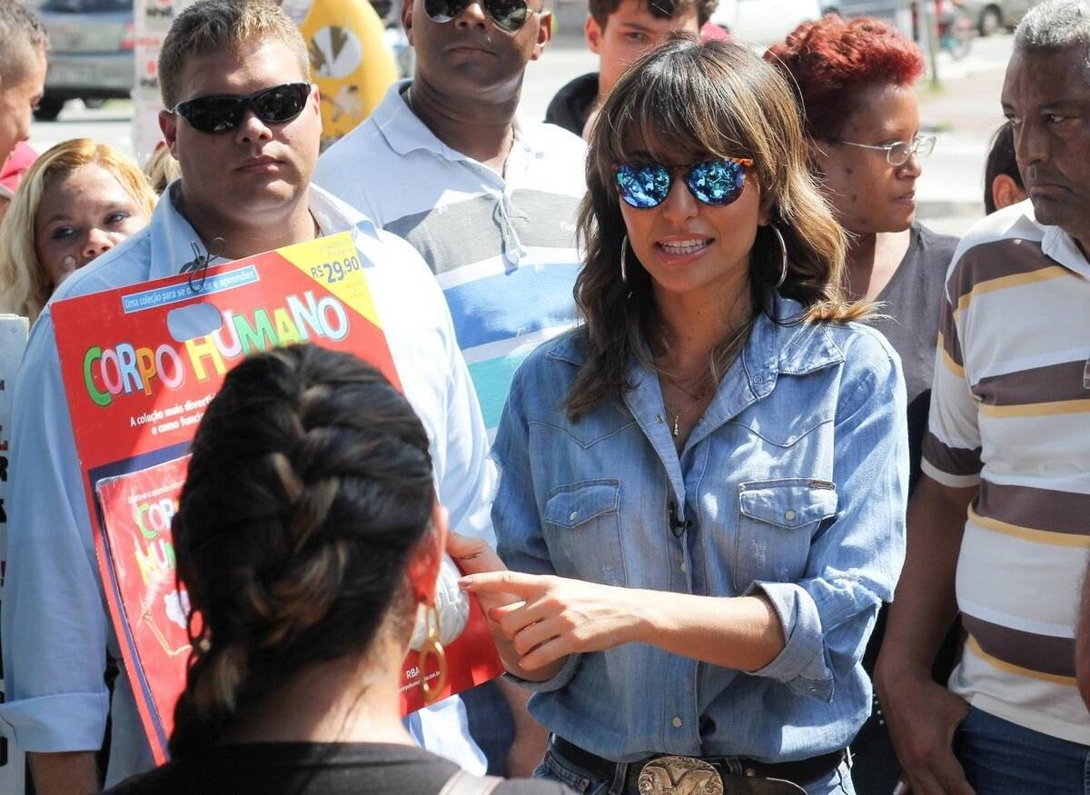 A apresentadora é conhecida pela irreverência