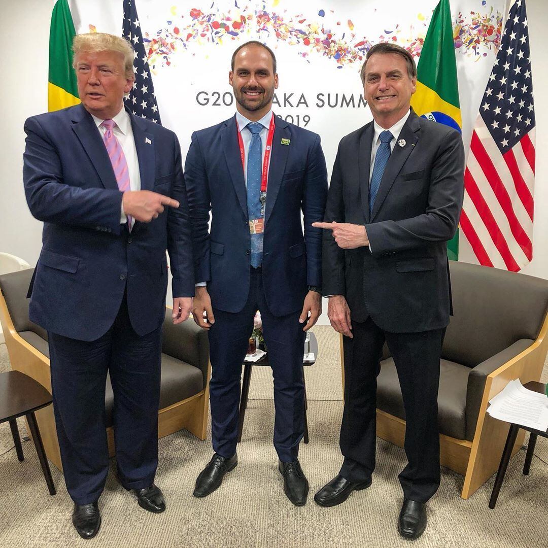 Eduardo será indicado para embaixada do Brasil nos EUA