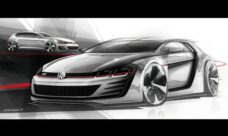 Desde o início, os estudos indicavam a pegada agressiva do Design Vision