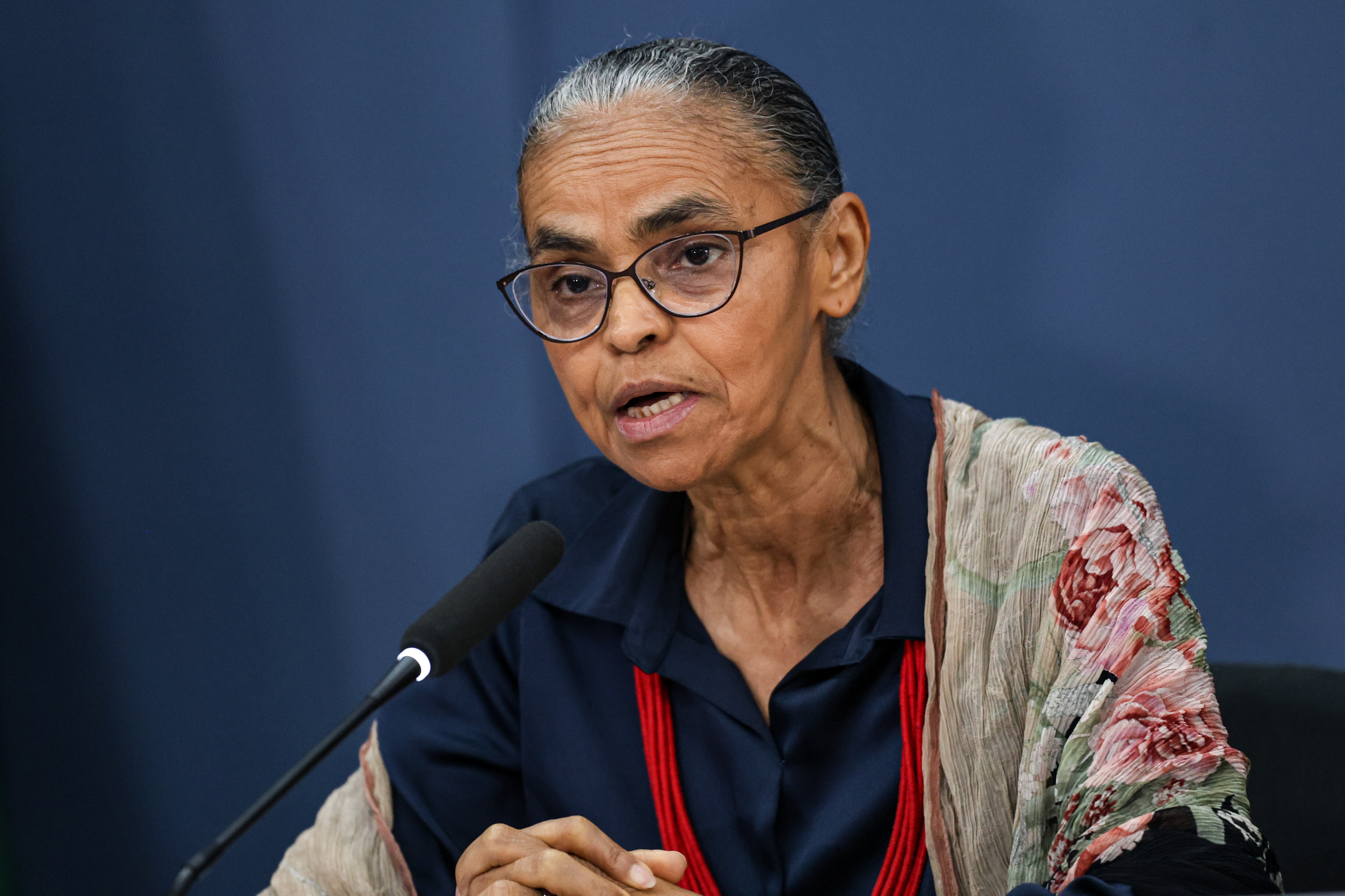 Brasília (DF), 10/10/2025 - A ministra do Meio Ambiente e Mudança do Clima, Marina Silva, durante entrevista coletiva sobre a Pre-COP30. Foto: Marcelo Camargo/Agência Brasil