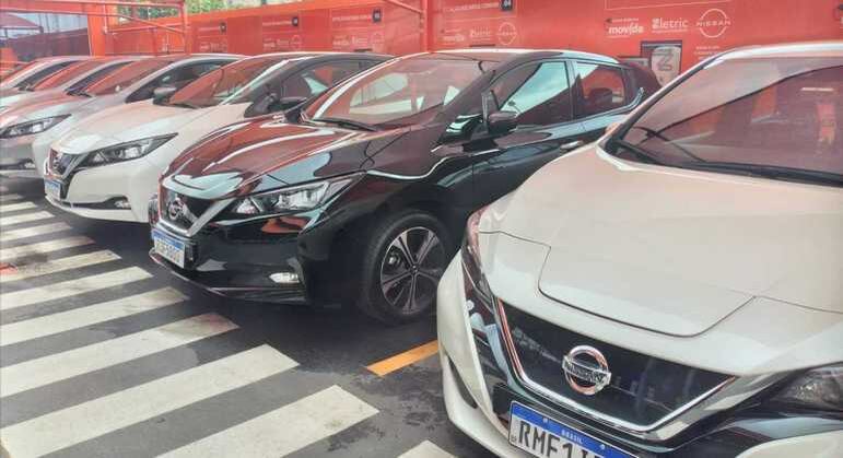 Nissan Leaf pode ser alugado com o preço a partir de R$ 200 por dia