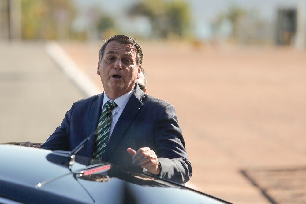 O presidente da República, Jair Bolsonaro