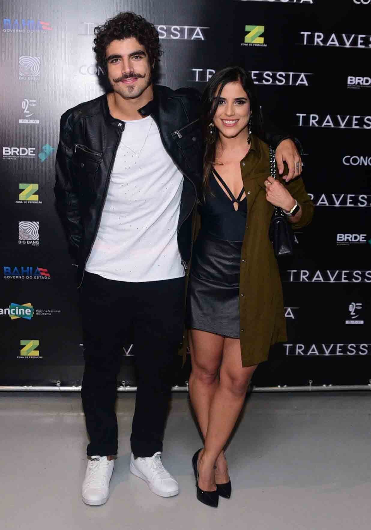 Caio e Camila, que estrelam o filme 