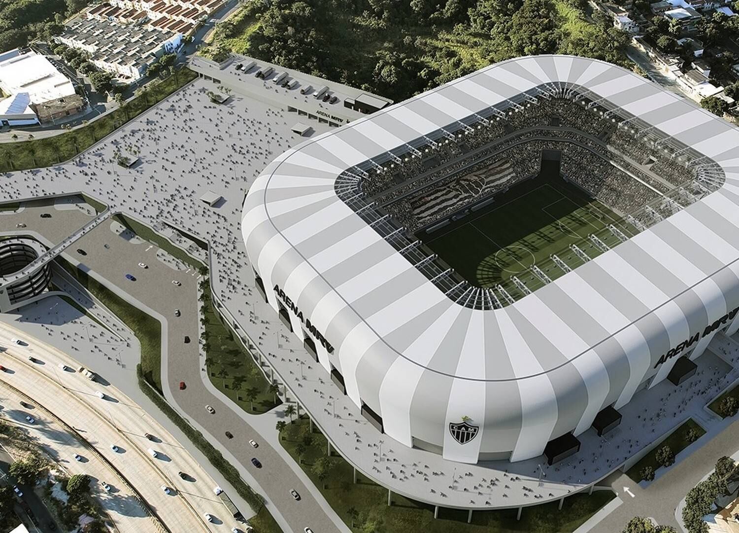 Atualmente, o Alvinegro manda seus jogos no Independência, que pertence ao América-MG, ou no Mineirão.