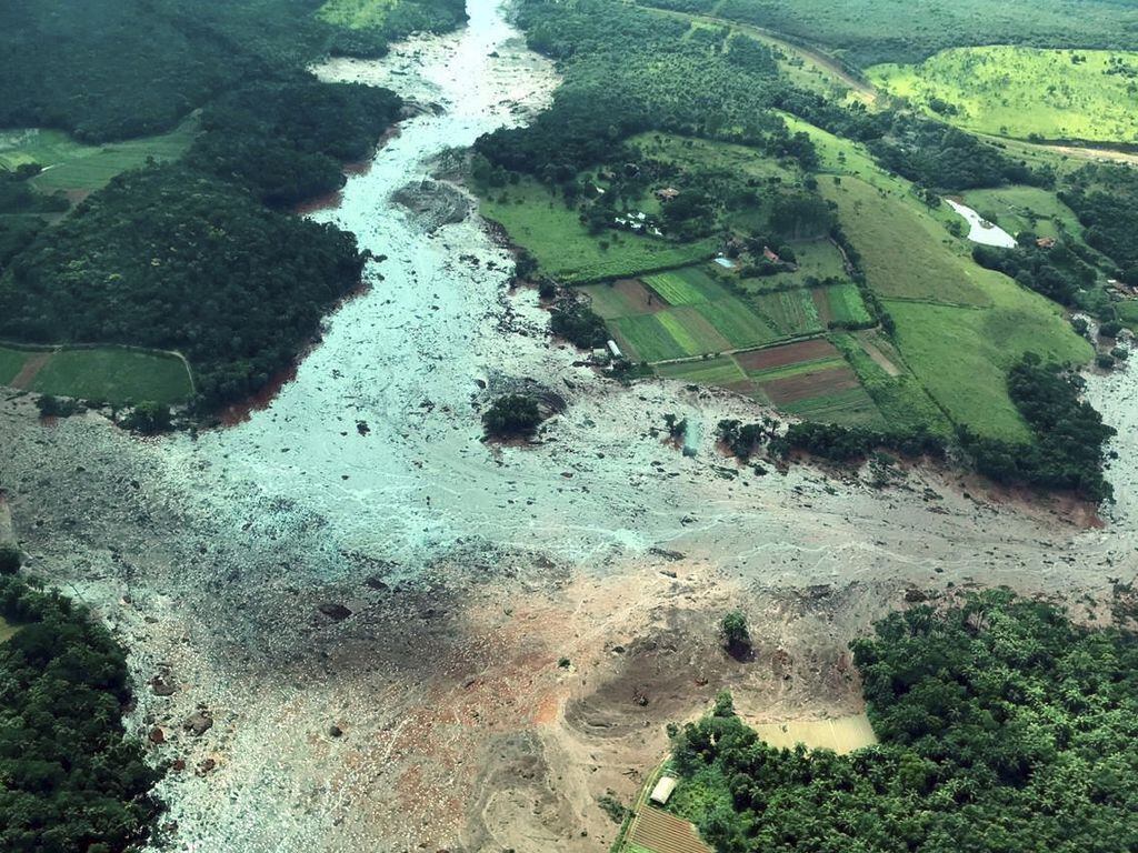 Rompimento da barragem em Brumadinho deixou 272 vítimas