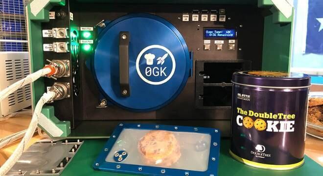 Astronautas abordo da ISS receberão forno para assar biscoitos