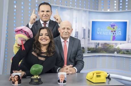 Trio comanda o quadro 'A Hora da Venenosa'
