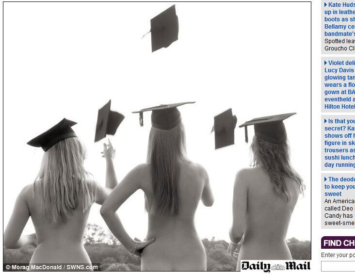 As meninas esperam que o calendário faça diferença na vida de pacientes com câncer