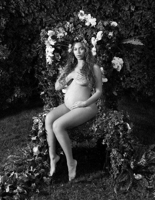 Ensaio de gravidez da cantora Beyoncé