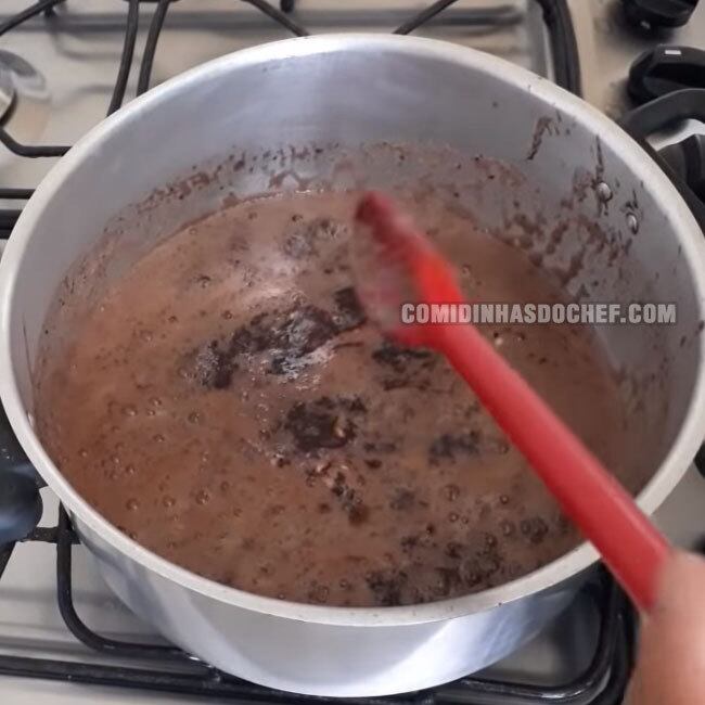 Pipoca Doce de Chocolate