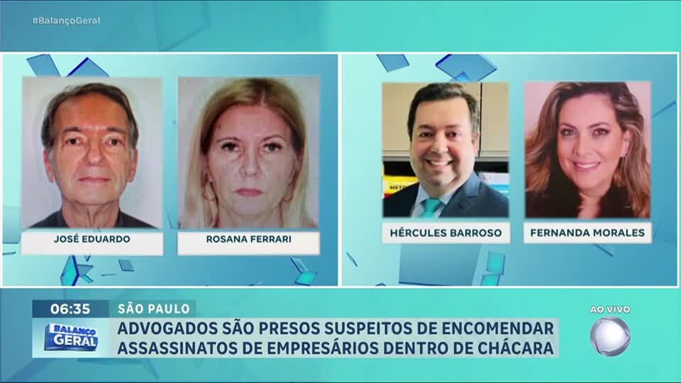 Advogados são presos acusados de planejar morte de clientes para ficar com patrimônio deles