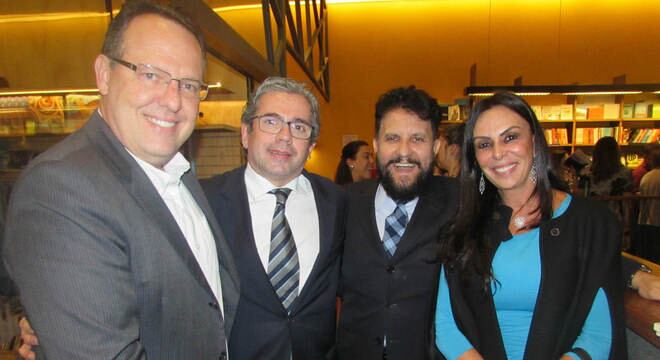 Augusto Eduardo Rossini, José Carlos Blat, Zacarias Pagnanelli e Ivana David