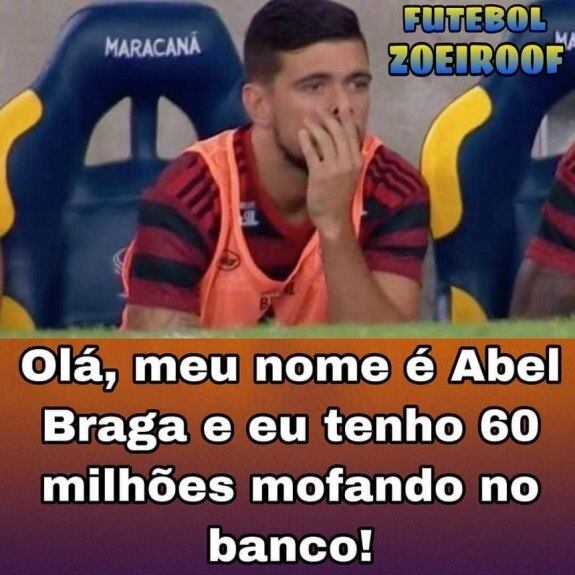 Rubro-negros fazem memes com Arrascaeta na reserva em derrota na Libertadores (Foto: Reprodução)