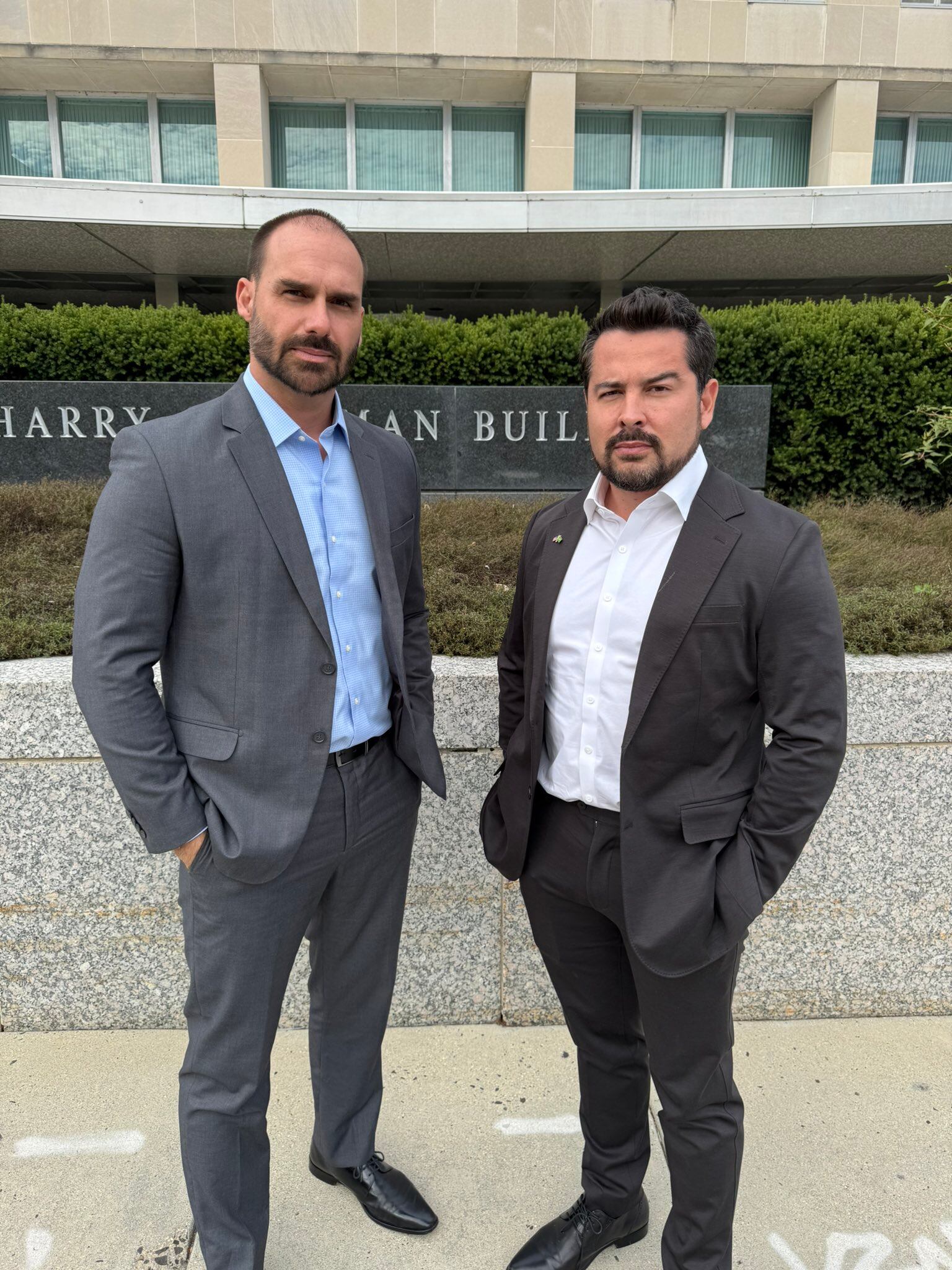 Eduardo Bolsonaro e Paulo Figueiredo