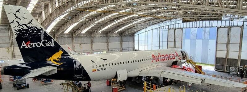 Mais uma aeronave para integrar a coleção retrô da Avianca, em homenagem à história da aviação latino-americana