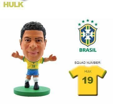 O atacante Hulk, do Zenit, é outro destaque da seleção brasileira de minicraques