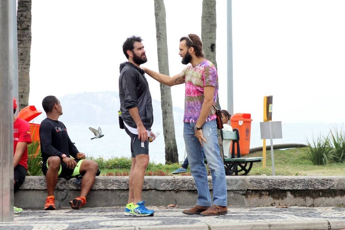 Na novela que vem registrando altos índices de audiência, o ator faz o personagem Anibal