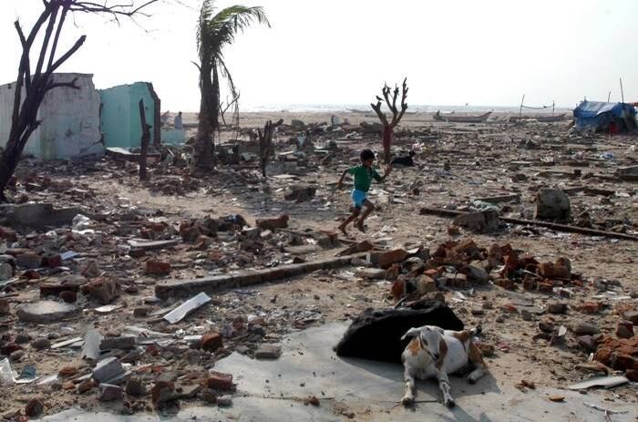 Tsunami de 2005 deixou rastro de destruição e dor
