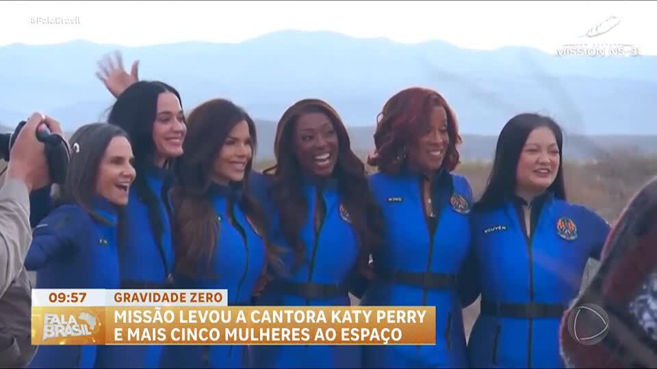 Veja quanto Katy Perry investiu para ir ao espaço