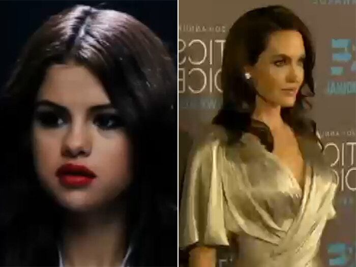 

Dependendo do rosto, a nova moda deixa a mulher com o rosto
angelical. Como Selena Gomes ou, mais fatal, Angelina Jolie

