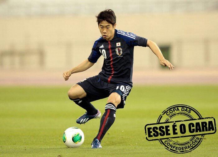 Shinji Kagawa está com 24 anos e é a principal esperança da seleção japonesa para a disputa da Copa das Confederações
