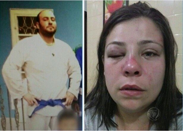 Felipe Lima é suspeito de agredir Brígida de Figueiredo Silva