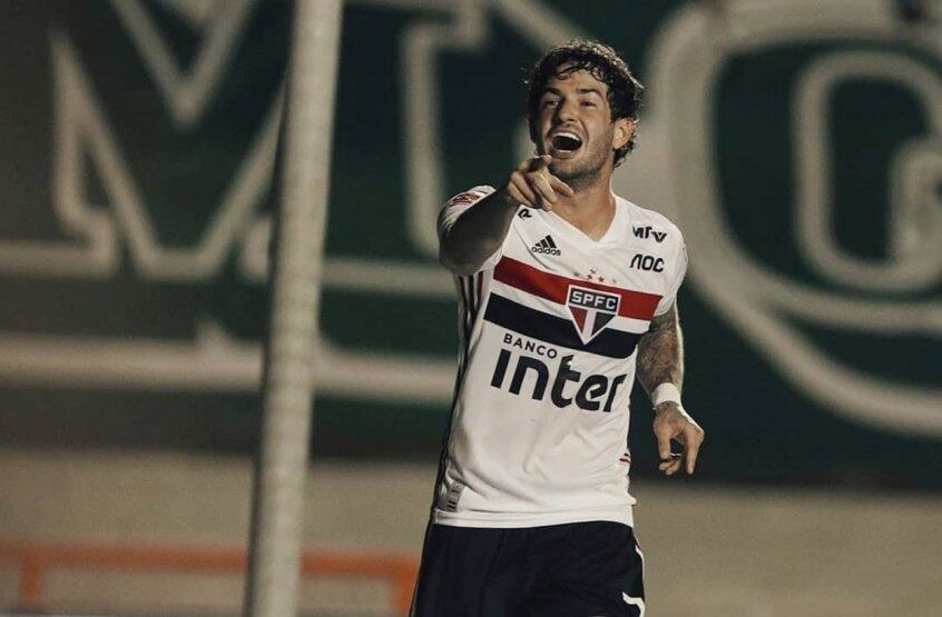 Alexandre Pato voltou a marcar com a camisa tricolor