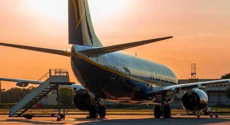Boeing da Ryanair semelhante ao do incidente