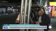 Funcionários da CPTM podem entrar em greve a partir de terça (25) contra privatização de linhas